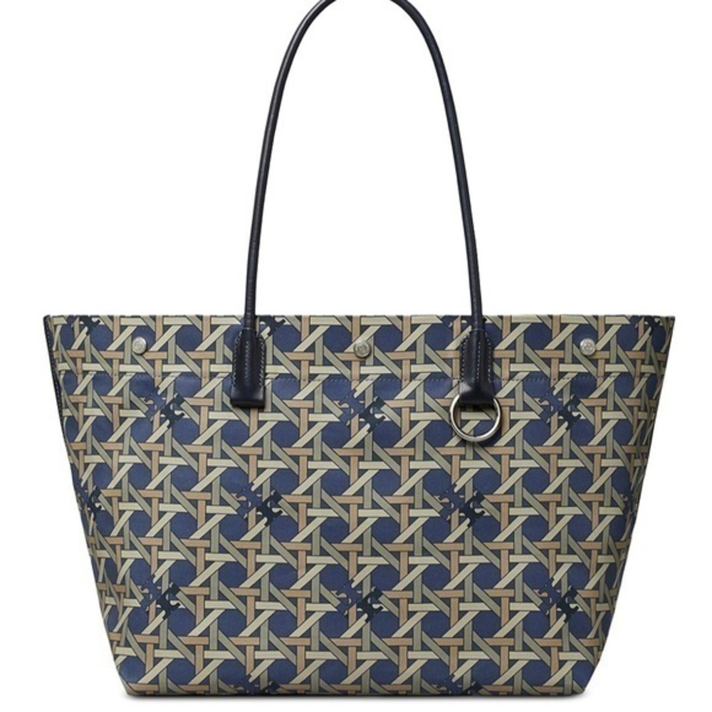 Tory Burch basketwave tote shoulder bag